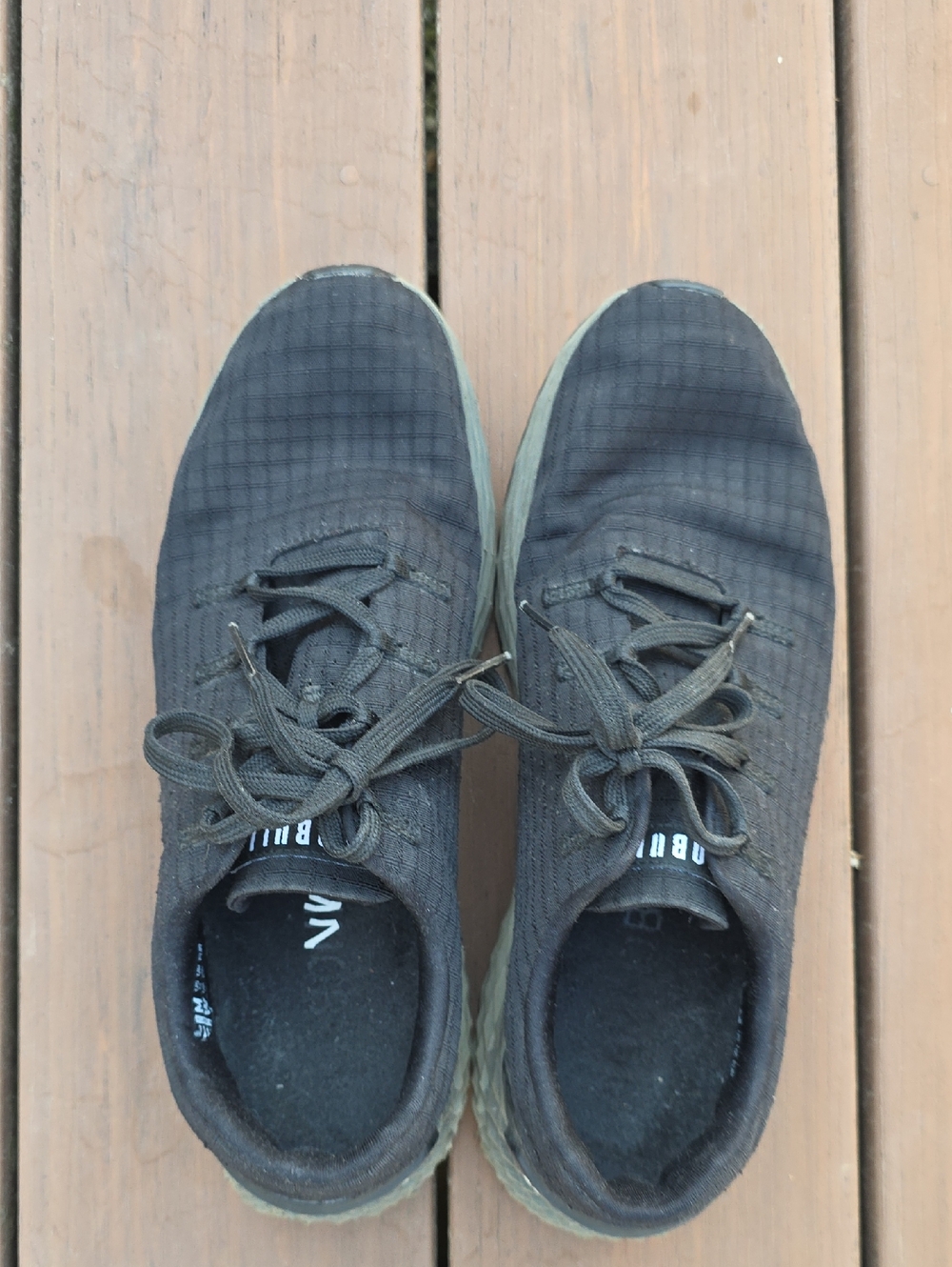 NOBULL Black Athletic Lace-Up Trainers